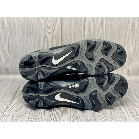 Nike Alpha Menace Varsity 3 Men\'s 14 Football Cleats Black/Grey/White CV0586-010
